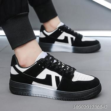 New spring student skates for men's Korean version Versatile Air Force One casual sports shoes for men's fashion shoes