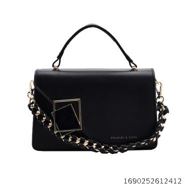 Chain One Shoulder Crossbody Bag Foreign Style Handbag Women's Small Square Bag Bags