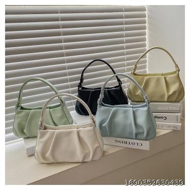 Westernized Handheld Pleated Cloud Bag Women's Bag Design Sense Single Shoulder Underarm Bag