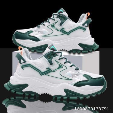 Summer Breathable Men's Shoes 2023 New Shoes Men's Fashion Handsome INS Versatile Casual Sports Dad Shoes Men