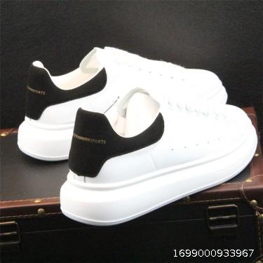 niche small white shoes men's shoes 2022 new shoes men's summer breathable trend versatile, handsome, elevated white board shoes