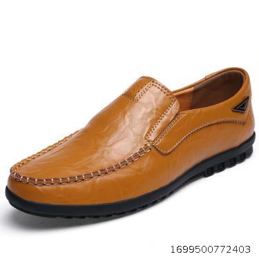 Summer New Men's Casual Shoes Cross border Large Bean Shoes Men's Shoes