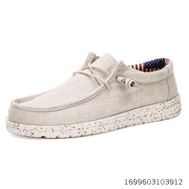 New men's cross-border large size sports shoes Lightweight Dude Lefu shoes Comfortable, breathable, and versatile casual shoes