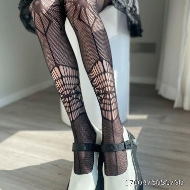 Hot selling Halloween Spider Web Socks Pantyhose Net Red Sexy Black Silk Fishing Net Socks Thin Style Slim Socks Children