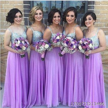 Bridesmaid dress Long sisters dress Bride wedding sequin dress Performance dress