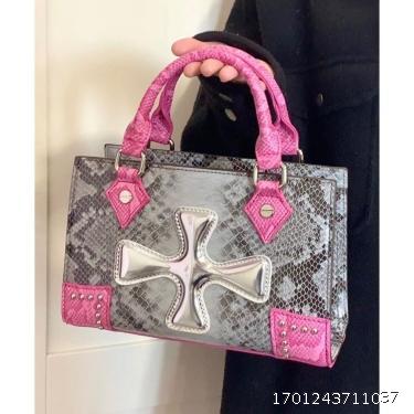 Women's Bag Color Contrast Cute Crossbody Handheld Original Large Capacity Advanced