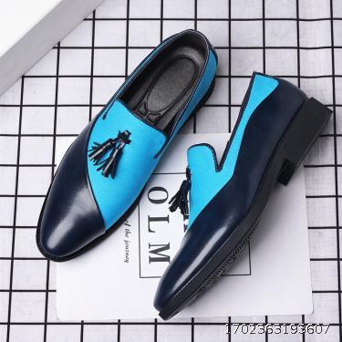 2023 New Leather Shoes Men's Business Dress Casual Shoes