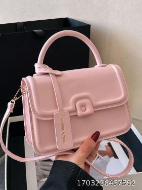 Flowing Luxury Simple Solid Color Crossbody Bag High end Explosive Handbag