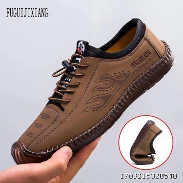 Brand Fashion Trend Men's Authentic Lightweight Cow Muscle Soft Sole Casual Shoes