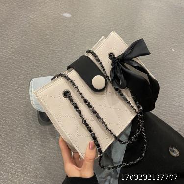 High end bag, fashionable internet celebrity women's bag, diamond grid chain crossbody bag, versatile Instagram shoulder bag