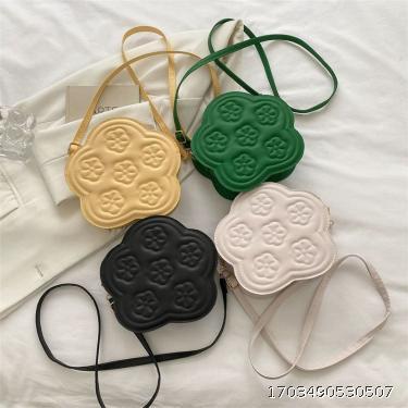 Summer Flower Small Bag Women's Crossbody Bag Western Fashion Shoulder Bag Cookie Bag