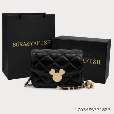 Mini small bag for women in autumn and winter, high-end texture, niche diamond grid chain bag, versatile crossbody mouth red bag