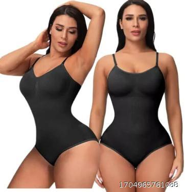 Body shaping European and American large-sized jumpsuit with waist tightening, hip lifting, and abdominal tightening, sexy suspender, bra, and body shaping clothes