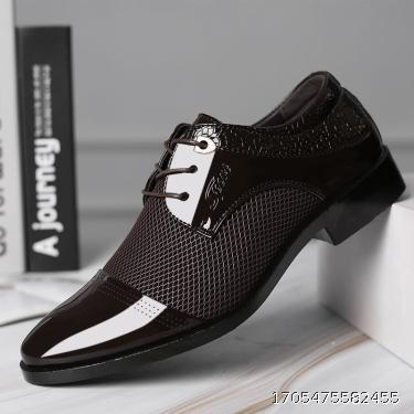 Leather shoes, men's business dress shoes, men's casual shoes, versatile wedding shoes