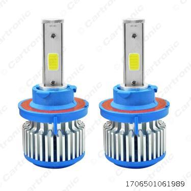 H13 Car LED Front Headlight 48W COB Telescopic Light Car LED High Beam Low Beam Car Headlight
