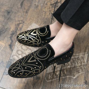 Spring Men's Shoes Small Leather Shoes, Youth Society Young Men's Footwear Trendy Shoes