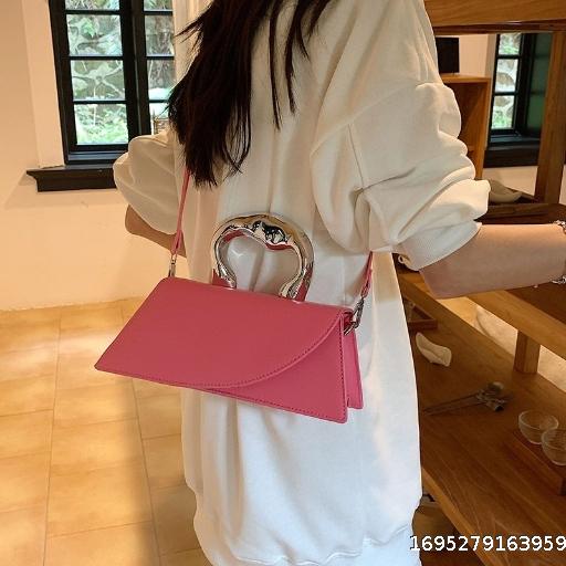 Advanced Texture Small Bag Women's Summer Popular Popular Versatile Crossbody Bag Fashion Portable Small Square Bag