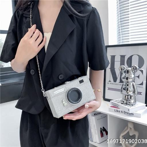 New 2023 Korean Retro Shoulder Bag Simple and Casual Women's Crossbody Bag Box Bag Mobile Phone Bag