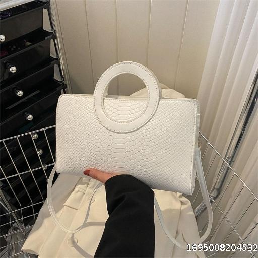 Advanced Texture Bag Women's Versatile Crossbody Bag Crocodile Small Handheld Shoulder Bag