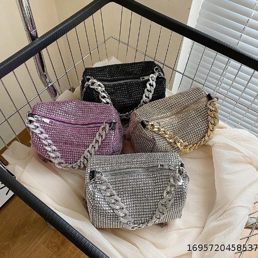 Summer Women's Bag, Water Diamond Bag, Underarm Bag, Diamond Bag, Handheld Crossbody Bag, Girl