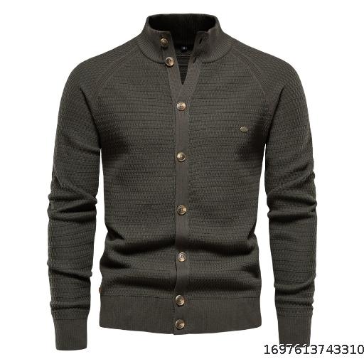 Autumn/Winter New Cardigan Men's Sweater High Quality Business Sweater Knitwear Men's Sweater