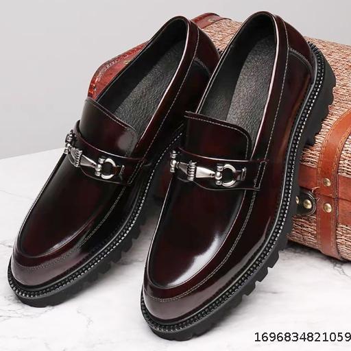 Ma Jie Kou Dou Dou Shoes Men's Polished Leather Shoes Japanese Leather Shoes