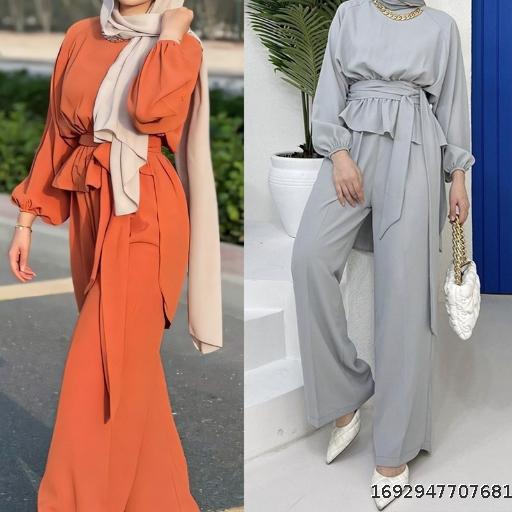 Clothing Set Two Piece Muslim