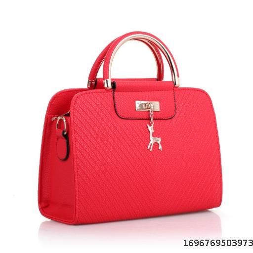 Fashion Embossed Handheld Small Bag Korean Version Simple Deer Bridal Bag Single Shoulder Crossbody Bag