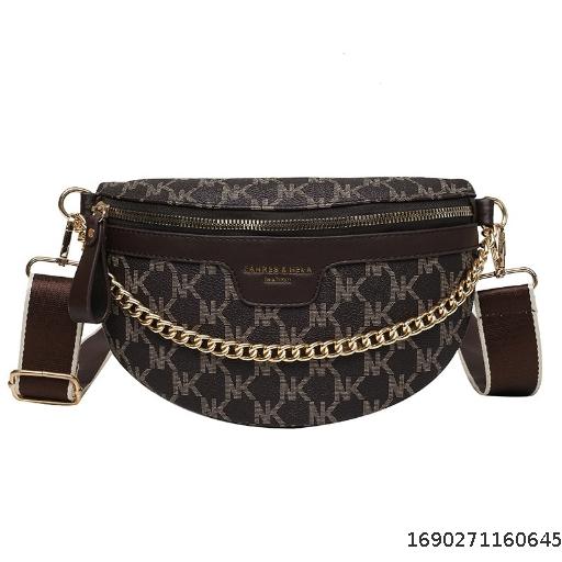 Chest Bag Fashion Versatile Chain Mini Bag One Shoulder Small Waist Bag