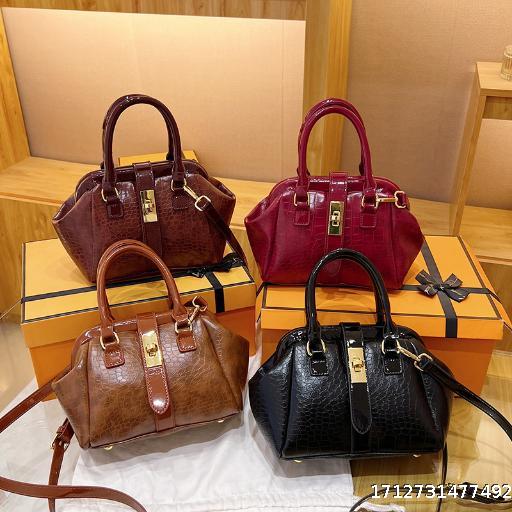 The new fashion bag delicate messenger light luxury tote bag texture rock grain large capacity beautiful shoulder bag