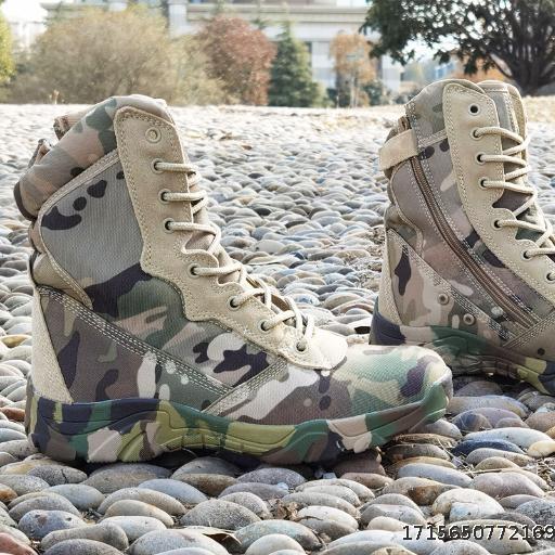 Outdoor Python Pattern COS Camo Snow Boots Tactical Shoes Breathable Mountaineering Shoes Outdoor Shoes