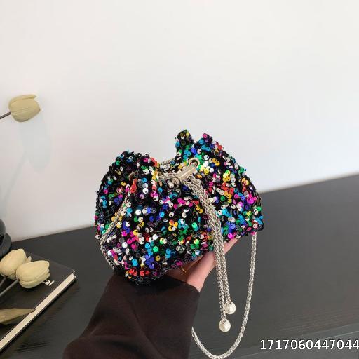 Fashionable and personalized sequin bag for women