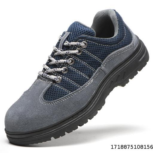 Men Safety Shoes Anti-Smashing Steel Toe Cap Puncture Work Sneaker