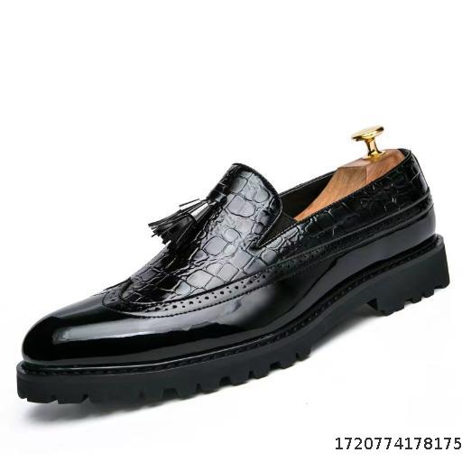 Blok Men's Shoes T-Show Fashion Set Men's Leather Shoes Casual Leather Shoes