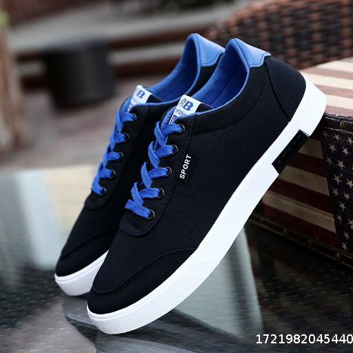 Men's Shoes Summer 2024 New Trendy Shoes Men's Board Shoes Korean Edition Trendy Men's White Shoes Casual Canvas Shoes Summer