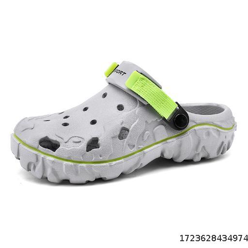 New Large Breathable Soft Bottom Outdoor Sports Beach Shoes Versatile and Casual Two Wear Trendy Cool Trailer