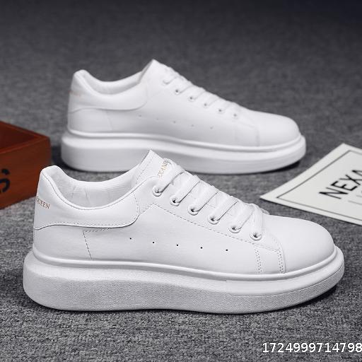 Men's shoes height-increasing shoes lightweight Korean couple shoes men's sports trendy shoes Korean casual versatile white shoes