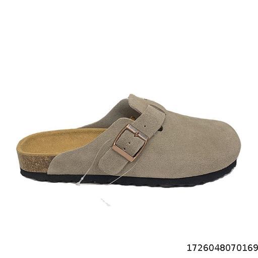 Retro Half Drag Comfortable Cork Birkenstocks Flat Outer Casual Baotou Slippers