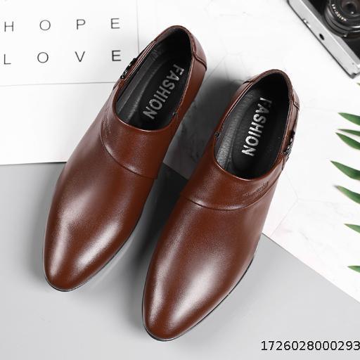 Plus size new shoe set for men, men's large size business dress shoes, men's casual shoes, versatile wedding shoes