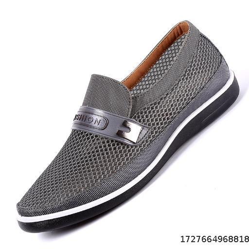 Summer Mesh Shoes Men's Casual Shoes Men's Breathable Fashion Casual Mesh Shoes Single Shoes