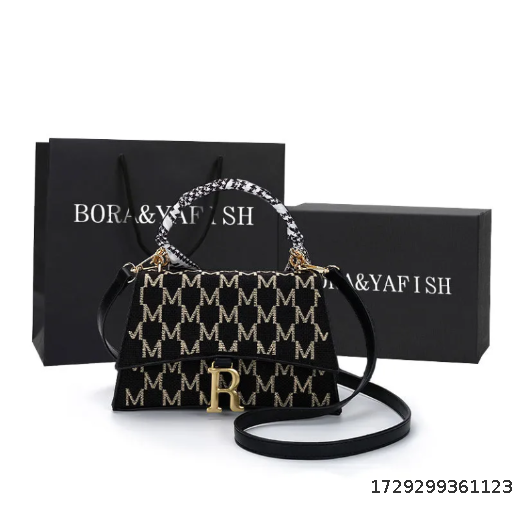 Silk scarf small bag women's bag 2024 new fashion all the autumn and winter high-grade sense hand carrying crossbody bag