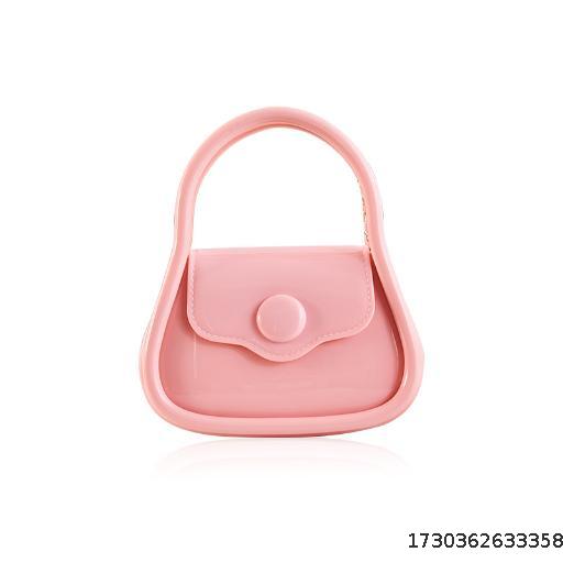 Wholesale! Price for 20 pieces! PVC jelly bag, shoulder bag, women's fresh and versatile mini chain carrying shoulder bag
