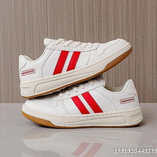 Warrior Men's Shoes Spring and Autumn New Breathable Sports Shoes Explosive Casual Shoes Thick soled White Board Shoes Little White Shoes