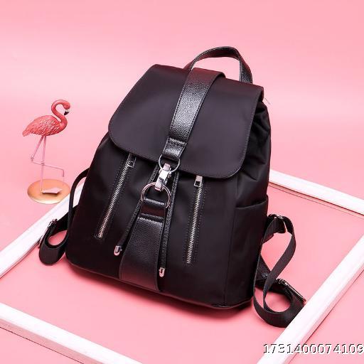 Nylon Shoulder Bucket Bag Lightweight Women's Bag