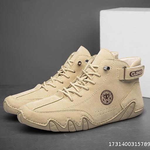Foreign trade large size Amazon hot selling men's Martin boots autumn and winter hot style high top casual octopus shoes men
