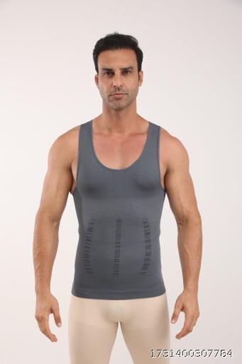 Seamless men's shapewear, corset, waist cinching, chest cinching, meat hiding, fitness
