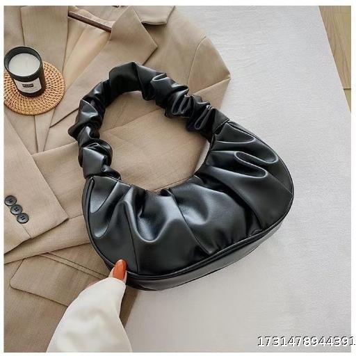 Black Underarm Bag Clouds Bag