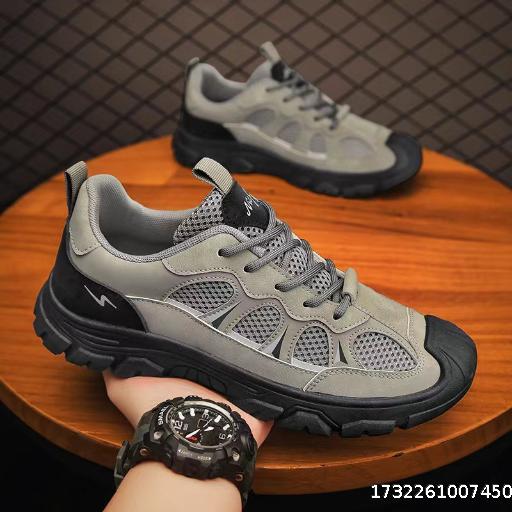 Soft-soled shoes new anti-slip wear-resistant labor protection shoes outdoor breathable walking sports men's shoes