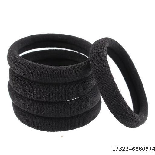 Hair band super thick thick thick high elastic durable simple temperament black headband rubber band headband