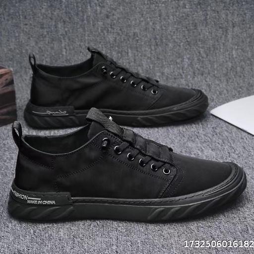 Spring New Breathable Old Beijing Cloth Shoes Korean Edition Trendy Versatile Shoes Men's Casual Canvas Board Shoes